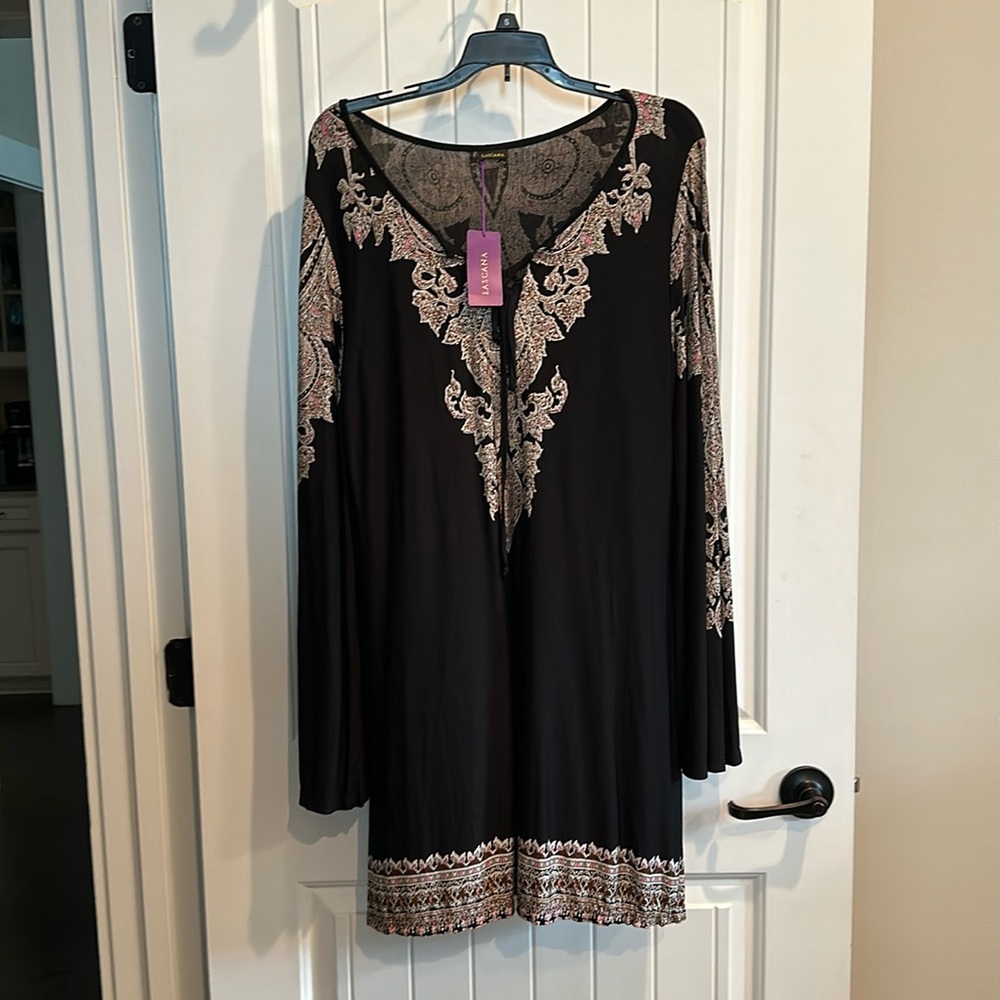 Lascana long bell sleeve dress